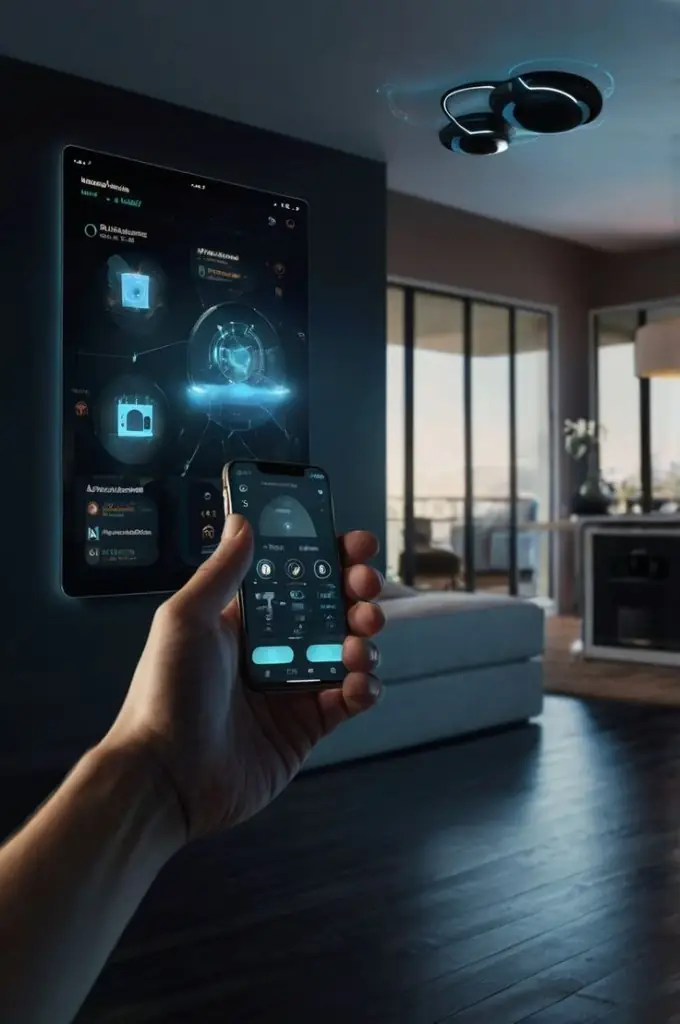 Smart home automation Bangalore by Vibgyor Interiors